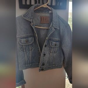 REAL Clothes Light Wash Denim Jacket